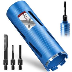 lot 19082 image: DaduoRi Core Drill Bit 3-14 Inch with 58-11 Thread and SDS Adapters