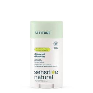 lot 20085 image: Attitude 48 Hour Deodorant for Sensitive Skin Aluminum Free Fresh Apple 2.64 oz