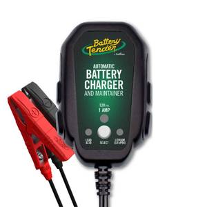 lot 20094 image: Battery Tender Junior 12V 800mA Battery Charger Maintainer 022-0199-DL-WH