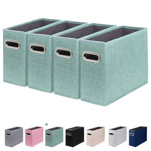 lot 20117 image: ComfortKeeper Collapsible Fabric File Organizer Box Letter Size Green