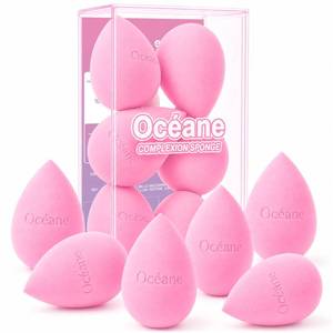 lot 20172 image: Makeup Sponge Set 6 Pack Latex-Free Beauty Blender Sponges