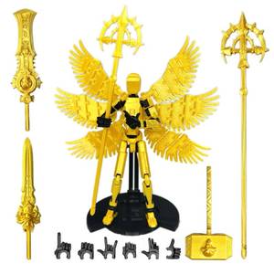 lot 20207 image: VZNYBL Titan13 Dummy 13 3D Printed Assembled Action Figure Set