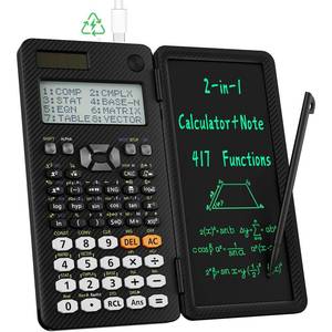 lot 20220 image: ROATEE 991ES MAX Scientific Calculator 417 Functions 4-Line Display Notepad