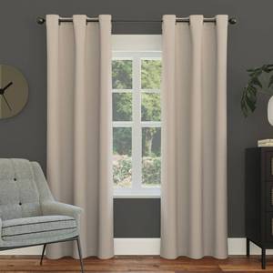 lot 20241 image: Sun Zero Easton Blackout Grommet Curtain Panel 40 x 54 Stone
