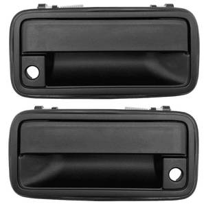 lot 20244 image: Cheriezing Exterior Door Handle Textured Black Front Left & Right Chevy GMC