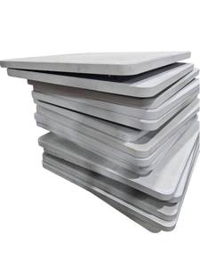 lot 127 image: Lot of 15 Folding Tables w Gray Plastic Tops and Steel Frames