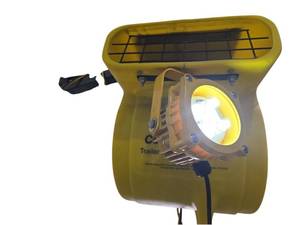 lot 140 image: Rite-Hite CoolMan Trailer Fan w Integrated LED Light &amp Swing Arm Bracket  Model 2500