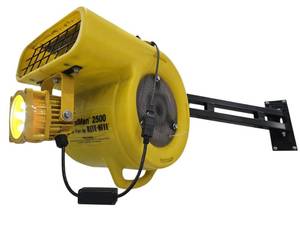 lot 153 image: Rite-Hite CoolMan Trailer Fan w Integrated LED Light &amp Swing Arm Bracket  Model 2500