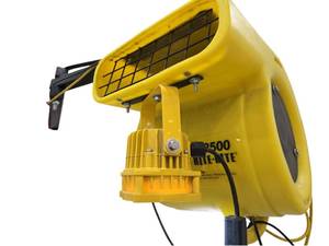 lot 151 image: Rite-Hite CoolMan Trailer Fan w Integrated LED Light &amp Swing Arm Bracket  Model 2500