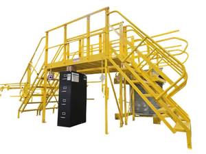 lot 193 image: Tri-Arc U-Design Configurable Steel Crossover Platform (Lot Includes 1)