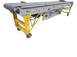 lot 217 image: Hytrol Belt Conveyor w Allen-Bradley Drive &amp Casters  Model PowerFlex 525&nbsp