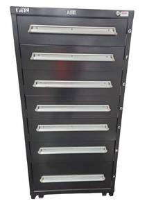 lot 346 image: Lyon 7-Drawer Modular Storage Cabinet w Dividers