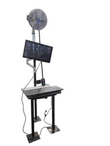 lot 292 image: Elo 22in Touchscreen Workstation Stand  Model ET2202L&nbsp