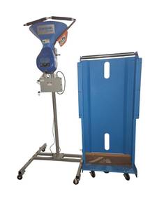 lot 415 image: Ranpak FillPak SL Void Fill Paper System Converter w Stand & Paper Cart