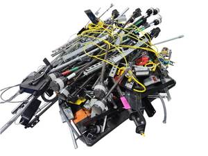 lot 488 image: Assorted Lot of Conduit, Strut Channel, Tower Lights, Brackets & Yellow Cables
