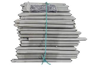 lot 505 image: Pallet Lot of Gravity Conveyor Rollers with Hex Shafts and Bearings