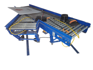 lot 557 image: FMH Conveyors Best Connect BC30M45AL-UL Powered Roller Conveyor Section 120V