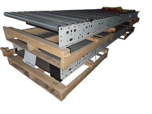 lot 561 image: Roller Conveyor Sections 144in Gray Side Frames 158798-1020