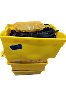 lot 700 image: Lot of Black Nylon Break-Away Lanyards w Buckles, Bagged 100 Each