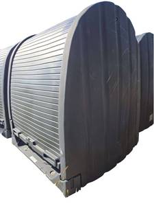 lot 639 image: Roll-Top Spill Containment Drum Shed