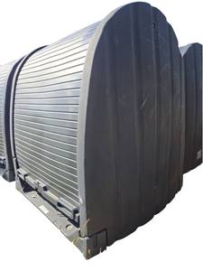 lot 640 image: Roll-Top Spill Containment Drum Shed