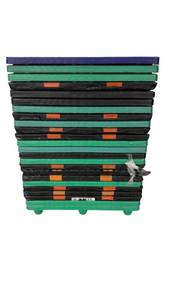 lot 748 image: Canada Post Pallet Units Tare Wt 16 lbs Stacked Lot of 24