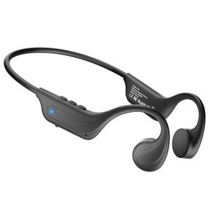lot 2554 image: Gavhaio New Bone Conduction Headphones Bluetooth 6.0, Open Ear Earbuds with Mic, Premium Sound, 3 EQ Modes, 10H Playtime, 25g Lightweight, IP65 Waterproof Sports Headphones for Running Cycling Hiking - Retail $0