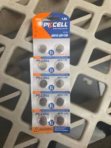 lot 2562 image: PKCELL 10 Pack 1.5V Battery - Retail $10