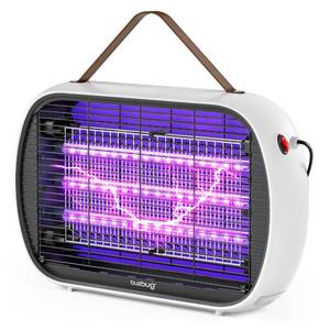 lot 2575 image: Buzbug Upgraded LED Bug Zapper Indoor, LED Bulbs Up to 50,000 Hours, 3 Lamps Sustainable Less Power, 3800V Powerful Electric Mosquito Zapper, Fly Trap Mosquito Trap, Fly Killer Fly Zapper - Retail $20