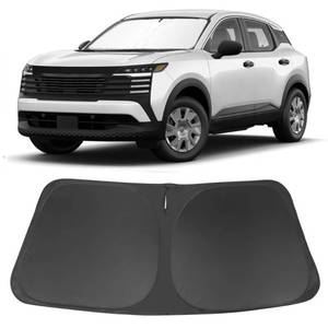 lot 2581 image: Windshield Sun Shade for 2025 2026 Nissan Kicks Accessories - Retail $20
