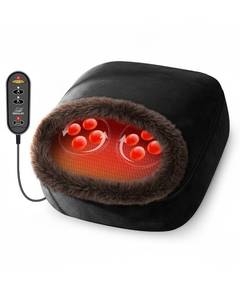 Snailax Shiatsu Foot Massager with Heat, Foot Warmer with Removable Cover - Retail: $70