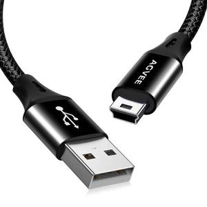 lot 1015 image: AGVEE 2 Pack 3.3ft Replacement for Garmin Nuvi GPS Charger Data Cable Cord - Retail $14