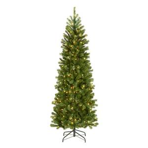 National Tree Company 6.5ft Pre-Lit Downswept Douglas Fir Christmas Tree - Retail: $145