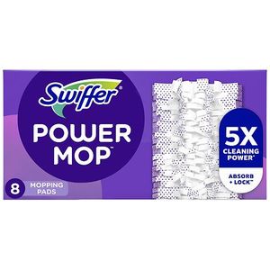 lot 1097 image: Swiffer PowerMop Refill Pads - 8ct - Retail $22