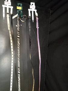 lot 1118 image: Cat & Jack Belt Lot Assorted Styles Sizes XS and M - Retail $0