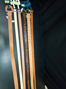 lot 1121 image: Universal Thread Belts Lot of 6 Assorted Belts - Retail $60