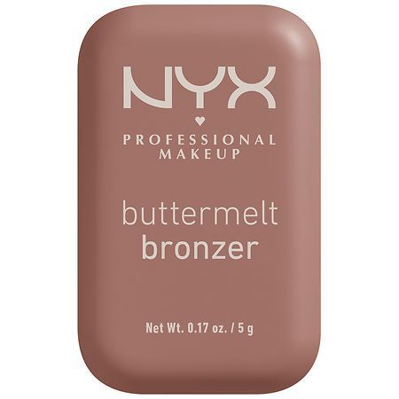 lot 164 image: NYX Professional Makeup Buttermelt Bronzer- 02 All Buttad Up (Light Medium Warm) - 0.17oz - Retail $11