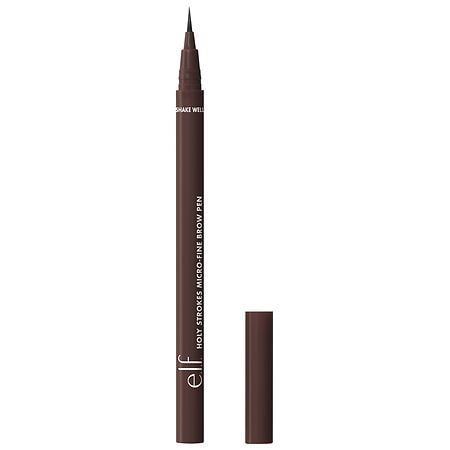 lot 130 image: e.l.f. Holy Strokes Micro-Fine Brow Pen  Dark Brown  0.02 fl oz - Retail $11
