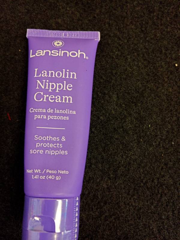 lot 153 image: Lansinoh Lanolin Nipple Cream 1.41oz (40g) Retail $11