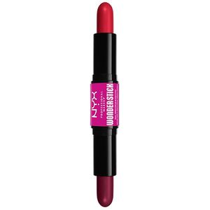 lot 105 image: NYX Professional Makeup Wonder Stick Blush  Cream Blush Contour Stick  Bright Amber  Fuschia - Retail $14