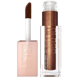 lot 113 image: Maybelline Lifter Gloss Lip Gloss Makeup with Hyaluronic Acid  Crystal - Retail $18