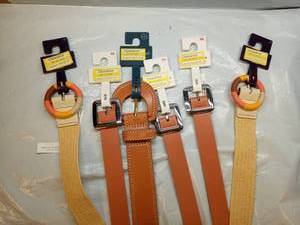 lot 211 image: Assorted Belt Lot of 6 XXL and 2X - Retail $0