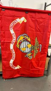 lot 70341 image: United States Marine Corps Flag - Retail $50