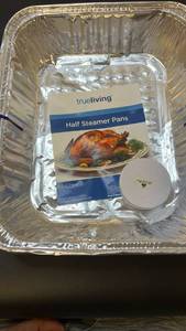lot 70347 image: 5 Half Steamer Pans - Retail $4