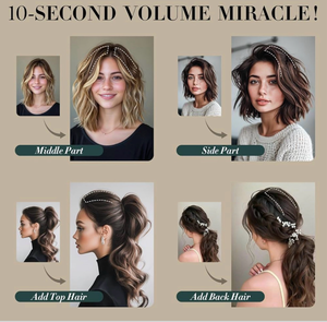 lot 70362 image: Short Hair Extensions  - Retail $18
