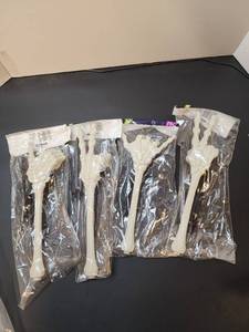 lot 71162 image: Outdoor Plastic Hand Stakes (Set of 4) - Retail $5