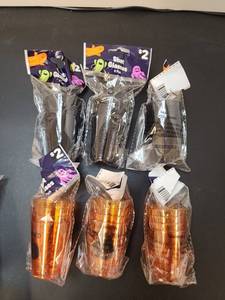 lot 71209 image: Halloween Party Shot Glasses 4Pcs(6pk) - Retail $12