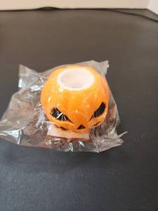 lot 71210 image: Halloween Pumpkin Squeeze Toy Pop Up Ghost (7pk) - Retail $8