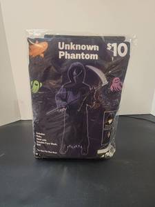 lot 711174 image: Unknown Phantom Child Costume Robe Head Invisible Face Mask - Retail $10