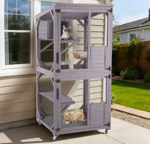 Cat House, Outdoor Cat Catio - Retail: $296